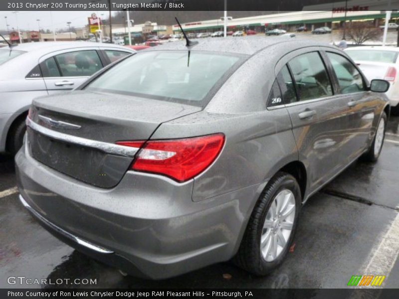 Tungsten Metallic / Black 2013 Chrysler 200 Touring Sedan