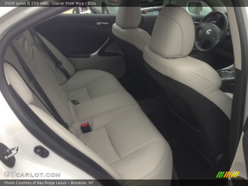 Glacier Frost Mica / Ecru 2009 Lexus IS 250 AWD