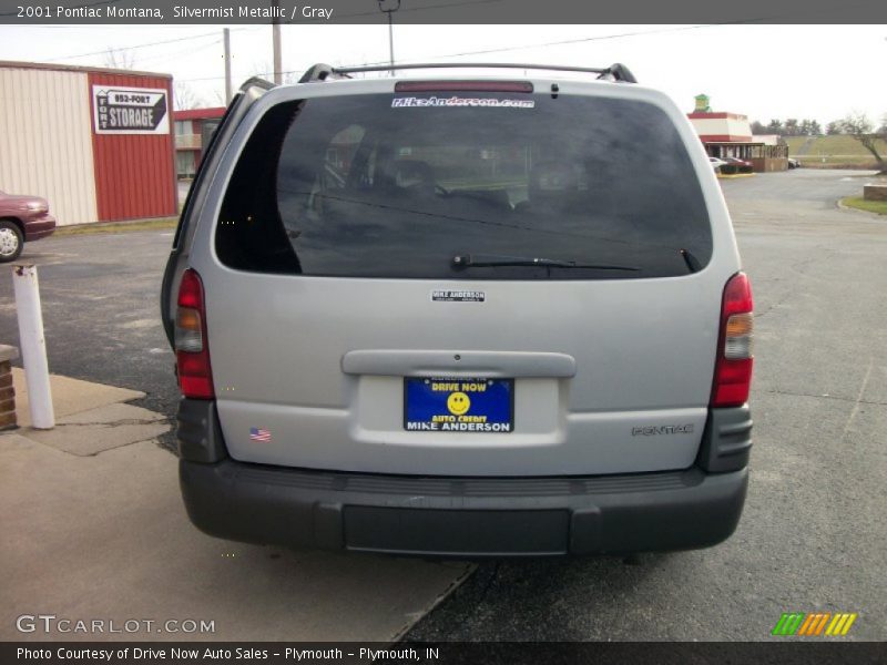 Silvermist Metallic / Gray 2001 Pontiac Montana