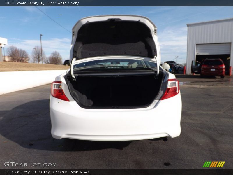 Super White / Ivory 2012 Toyota Camry LE
