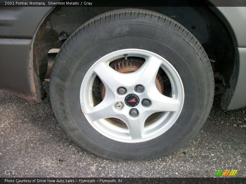 Silvermist Metallic / Gray 2001 Pontiac Montana