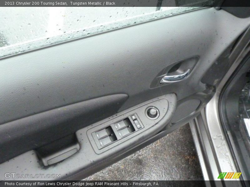 Tungsten Metallic / Black 2013 Chrysler 200 Touring Sedan