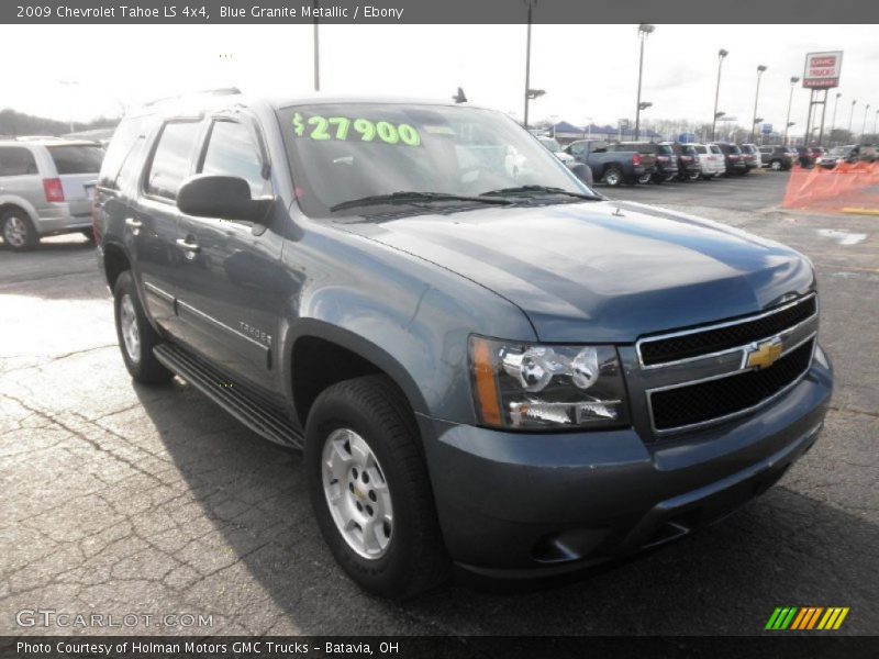 Blue Granite Metallic / Ebony 2009 Chevrolet Tahoe LS 4x4