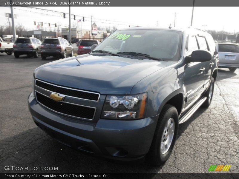 Blue Granite Metallic / Ebony 2009 Chevrolet Tahoe LS 4x4