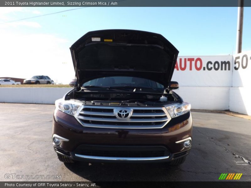 Sizzling Crimson Mica / Ash 2011 Toyota Highlander Limited