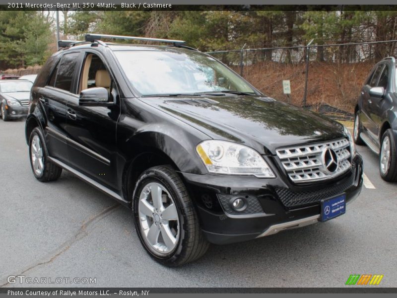 Black / Cashmere 2011 Mercedes-Benz ML 350 4Matic