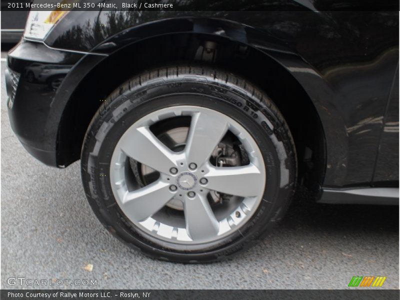 Black / Cashmere 2011 Mercedes-Benz ML 350 4Matic