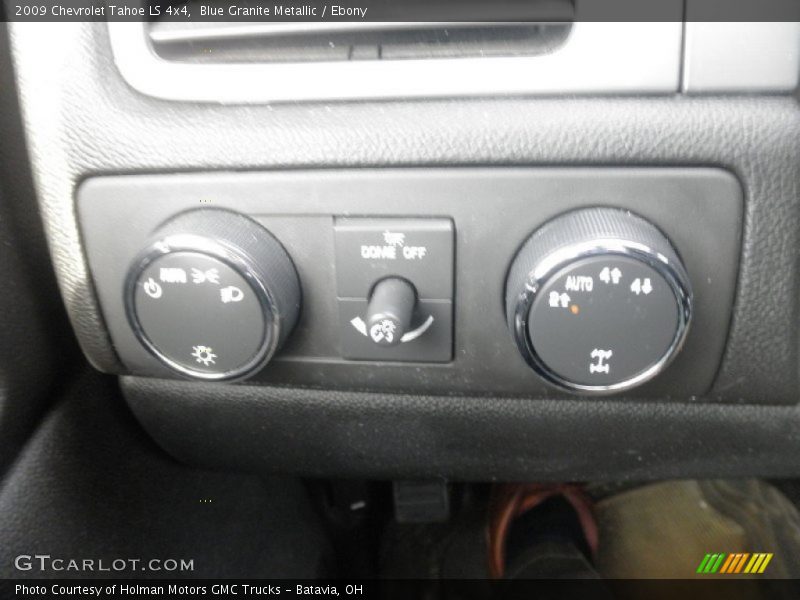 Blue Granite Metallic / Ebony 2009 Chevrolet Tahoe LS 4x4