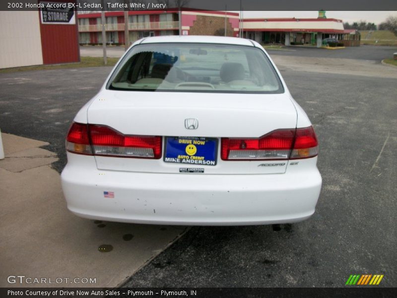 Taffeta White / Ivory 2002 Honda Accord EX-L Sedan