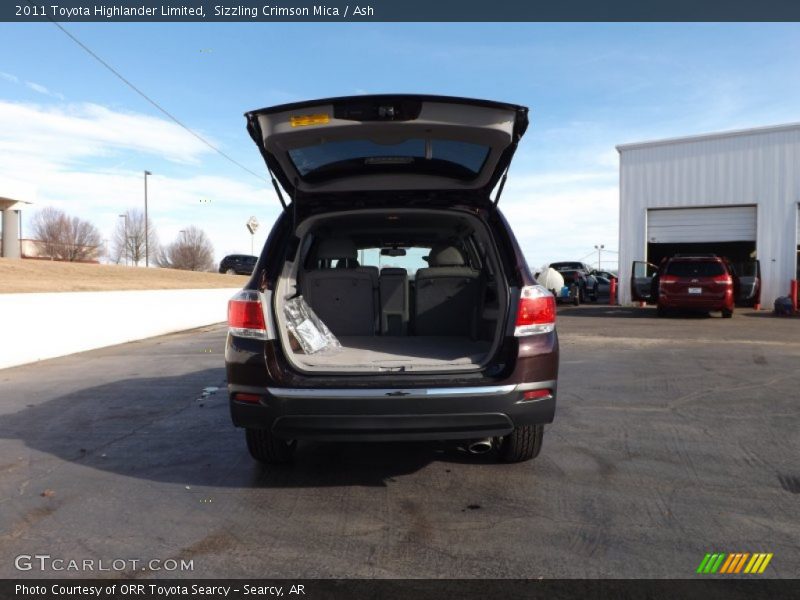 Sizzling Crimson Mica / Ash 2011 Toyota Highlander Limited
