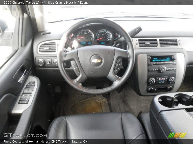 Blue Granite Metallic / Ebony 2009 Chevrolet Tahoe LS 4x4