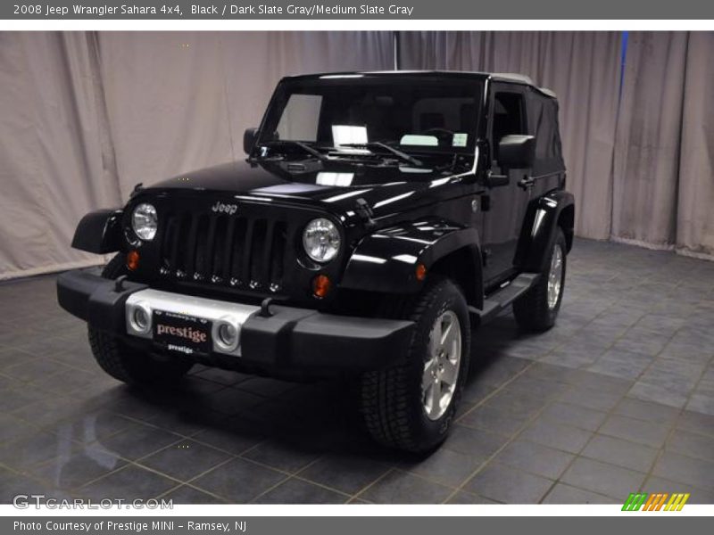 Black / Dark Slate Gray/Medium Slate Gray 2008 Jeep Wrangler Sahara 4x4