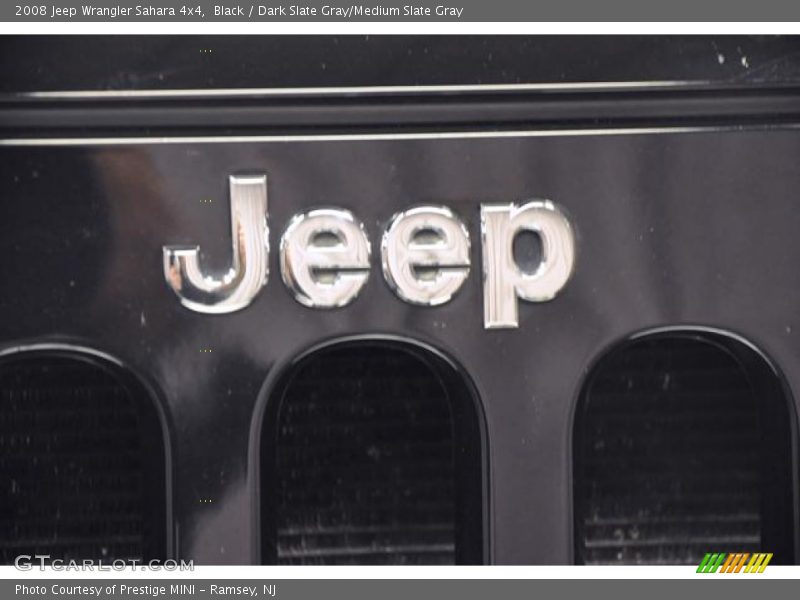 Black / Dark Slate Gray/Medium Slate Gray 2008 Jeep Wrangler Sahara 4x4