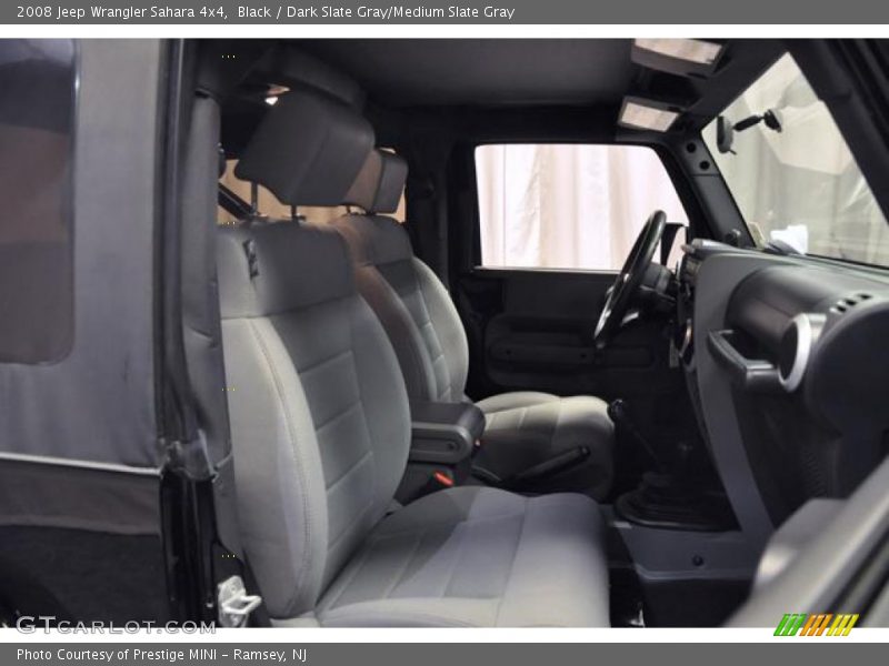 Black / Dark Slate Gray/Medium Slate Gray 2008 Jeep Wrangler Sahara 4x4