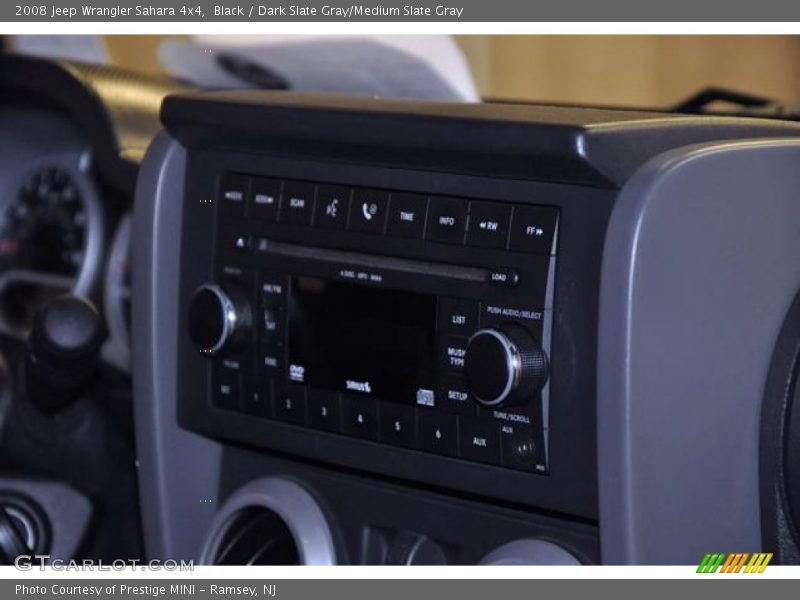 Black / Dark Slate Gray/Medium Slate Gray 2008 Jeep Wrangler Sahara 4x4