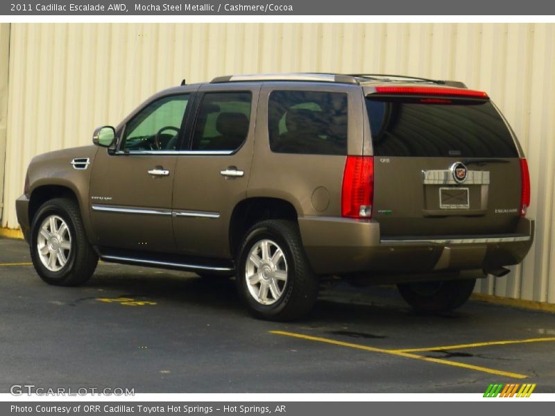 Mocha Steel Metallic / Cashmere/Cocoa 2011 Cadillac Escalade AWD