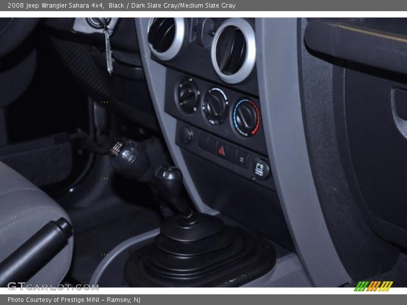 Black / Dark Slate Gray/Medium Slate Gray 2008 Jeep Wrangler Sahara 4x4