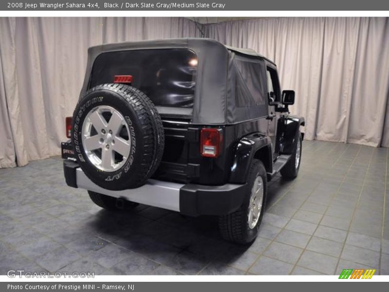 Black / Dark Slate Gray/Medium Slate Gray 2008 Jeep Wrangler Sahara 4x4