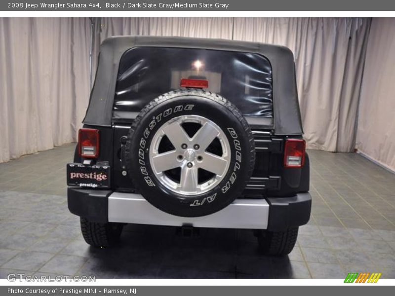 Black / Dark Slate Gray/Medium Slate Gray 2008 Jeep Wrangler Sahara 4x4