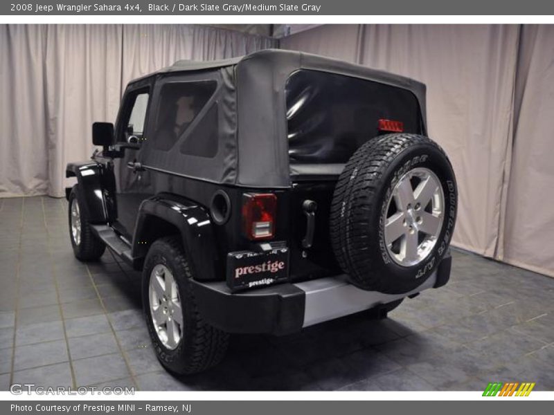 Black / Dark Slate Gray/Medium Slate Gray 2008 Jeep Wrangler Sahara 4x4