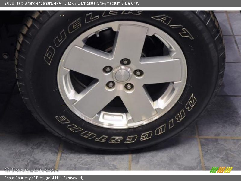 Black / Dark Slate Gray/Medium Slate Gray 2008 Jeep Wrangler Sahara 4x4