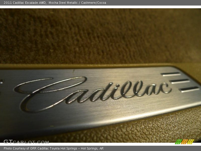 Mocha Steel Metallic / Cashmere/Cocoa 2011 Cadillac Escalade AWD
