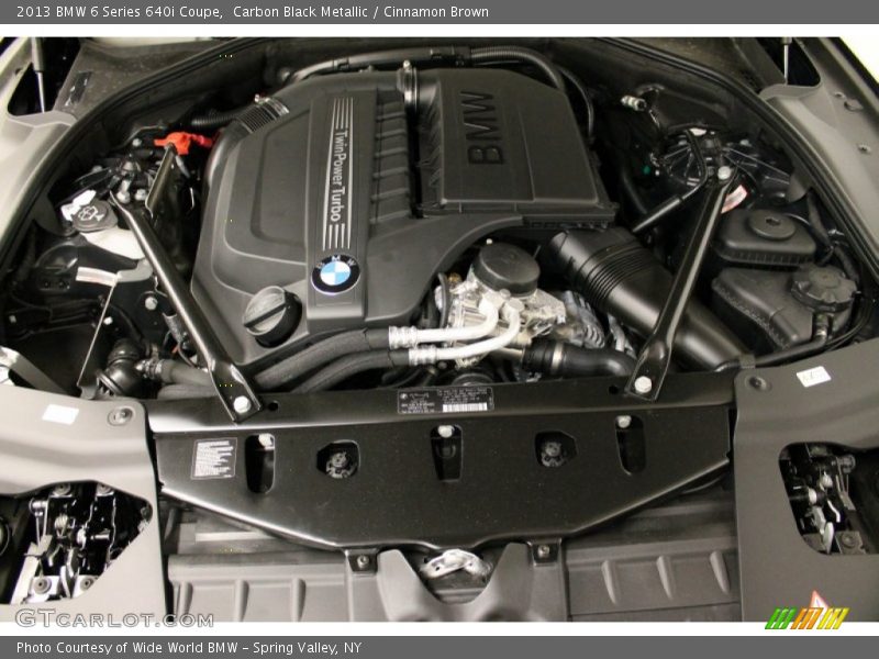  2013 6 Series 640i Coupe Engine - 3.0 Liter DI TwinPower Turbocharged DOHC 24-Valve VVT Inline 6 Cylinder