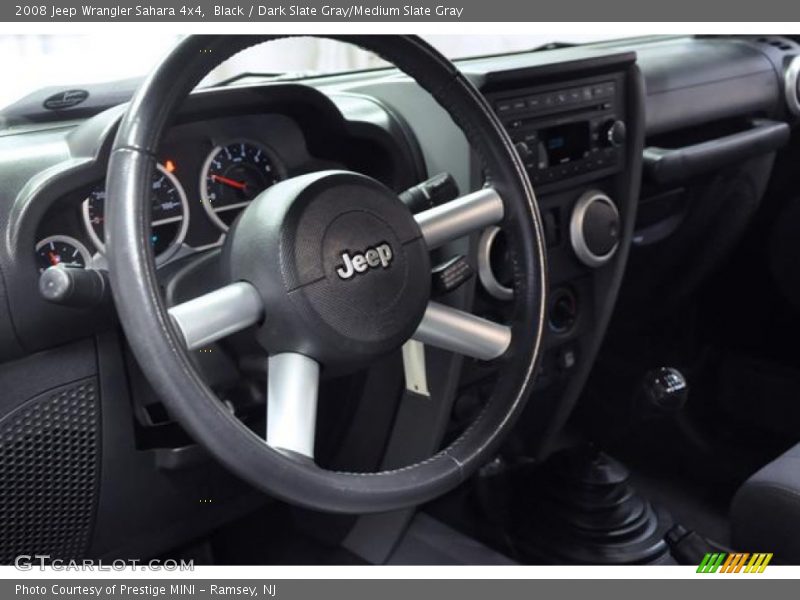 Black / Dark Slate Gray/Medium Slate Gray 2008 Jeep Wrangler Sahara 4x4