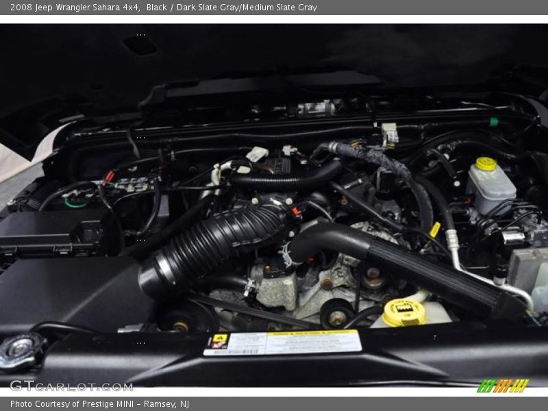 Black / Dark Slate Gray/Medium Slate Gray 2008 Jeep Wrangler Sahara 4x4