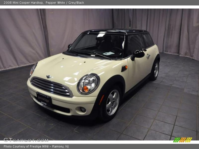 Pepper White / Grey/Black 2008 Mini Cooper Hardtop