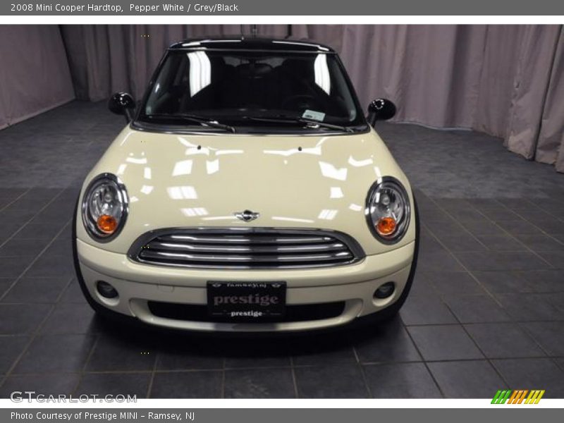 Pepper White / Grey/Black 2008 Mini Cooper Hardtop
