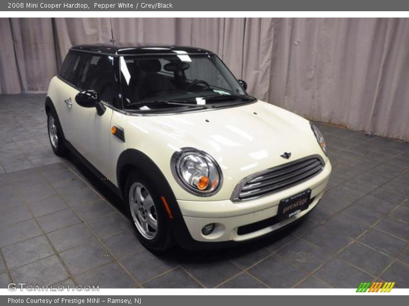 Pepper White / Grey/Black 2008 Mini Cooper Hardtop