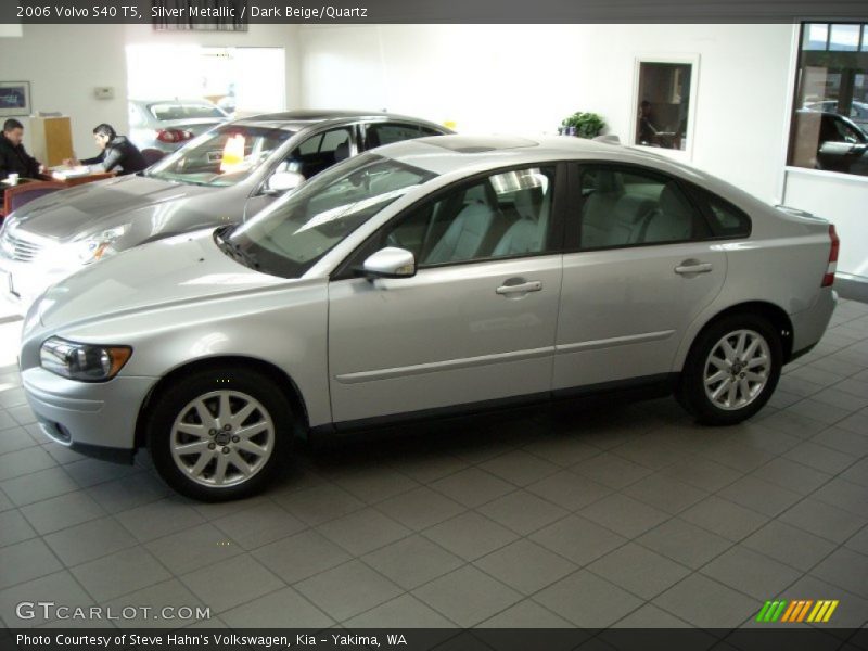 Silver Metallic / Dark Beige/Quartz 2006 Volvo S40 T5