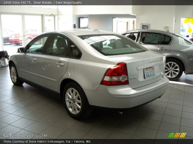 Silver Metallic / Dark Beige/Quartz 2006 Volvo S40 T5