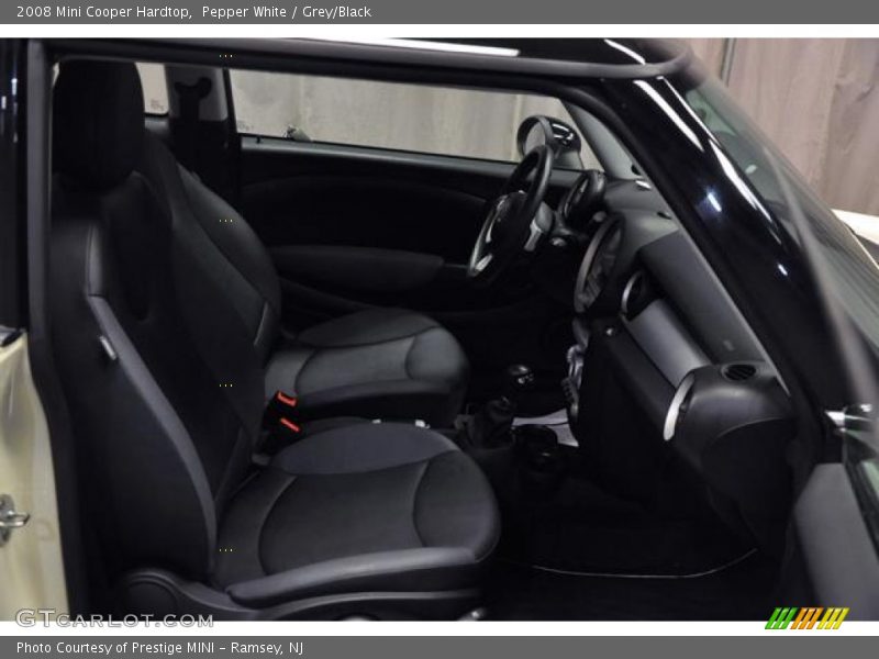 Pepper White / Grey/Black 2008 Mini Cooper Hardtop