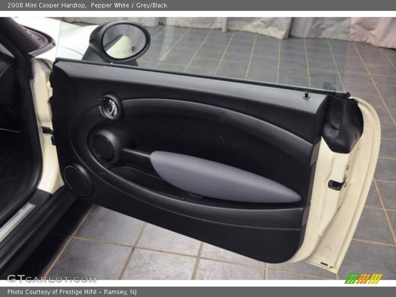 Pepper White / Grey/Black 2008 Mini Cooper Hardtop