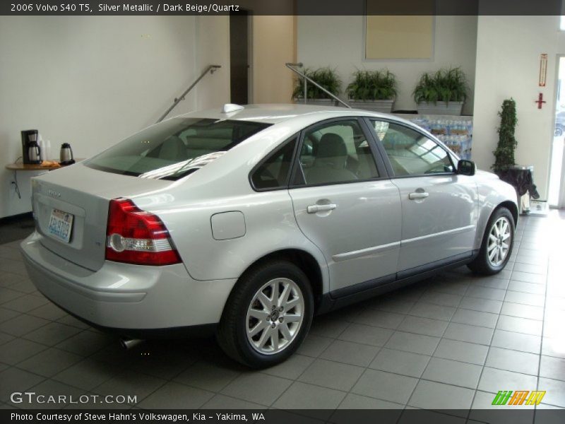 Silver Metallic / Dark Beige/Quartz 2006 Volvo S40 T5