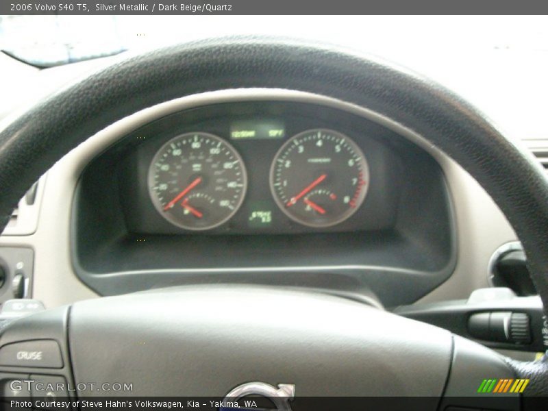 Silver Metallic / Dark Beige/Quartz 2006 Volvo S40 T5