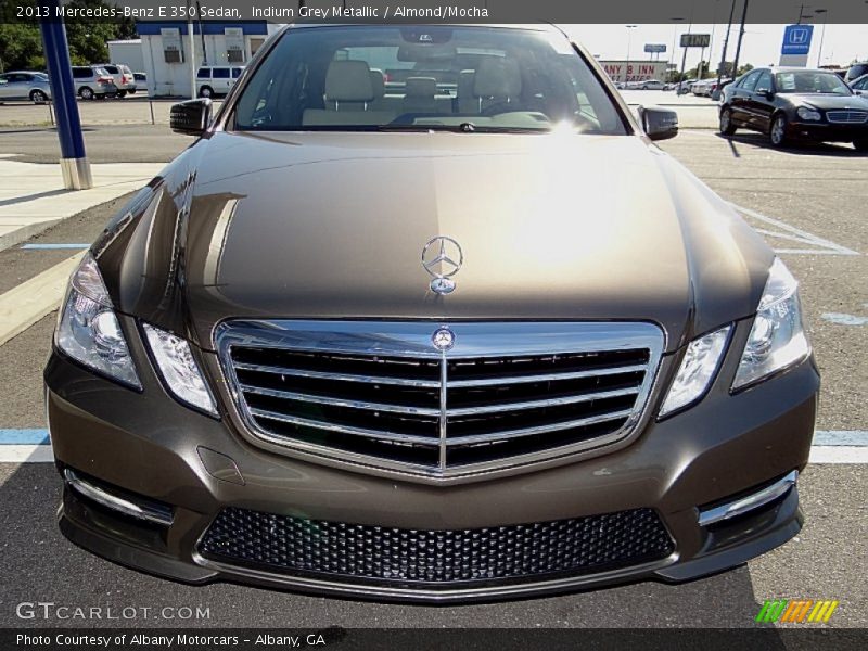 Indium Grey Metallic / Almond/Mocha 2013 Mercedes-Benz E 350 Sedan