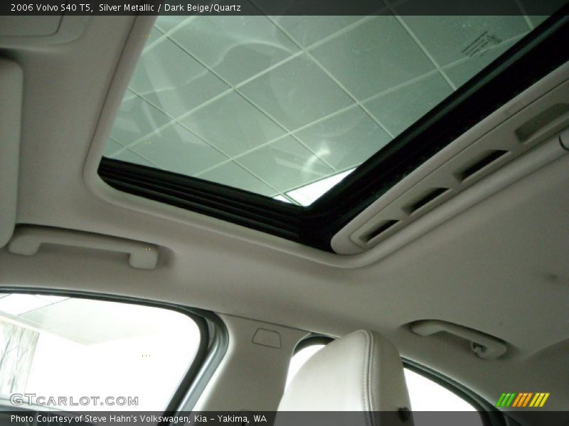 Silver Metallic / Dark Beige/Quartz 2006 Volvo S40 T5