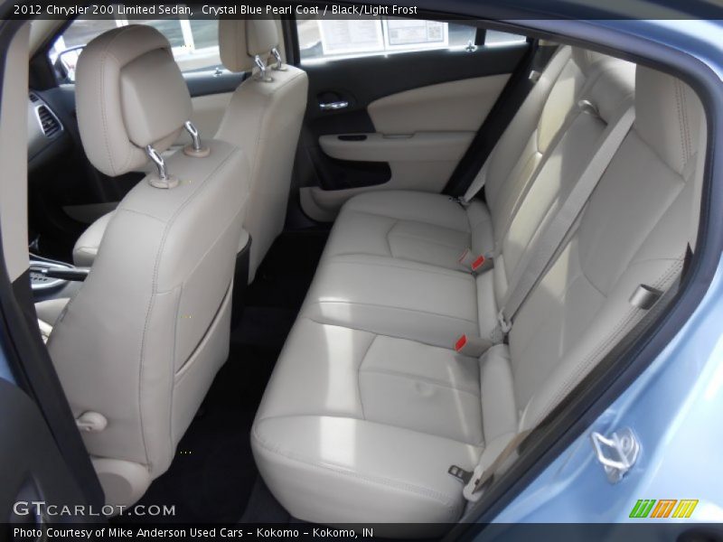 Rear Seat of 2012 200 Limited Sedan