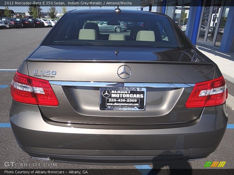 Indium Grey Metallic / Almond/Mocha 2013 Mercedes-Benz E 350 Sedan