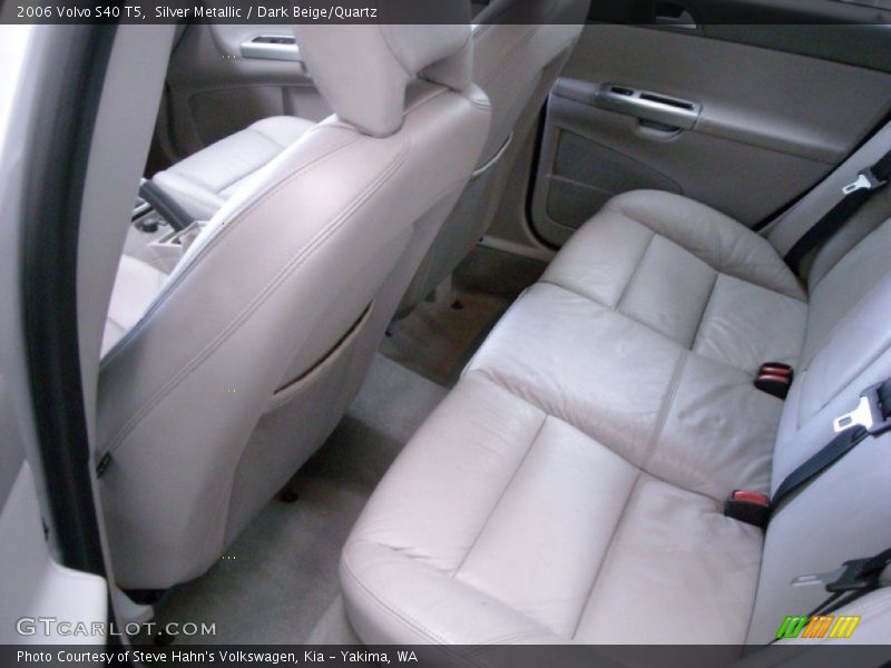 Silver Metallic / Dark Beige/Quartz 2006 Volvo S40 T5