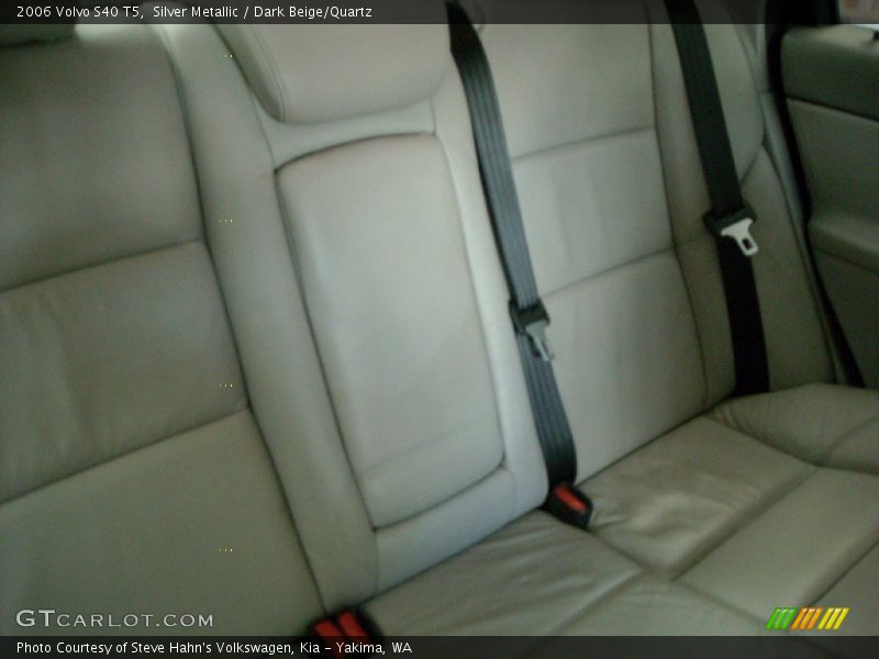 Silver Metallic / Dark Beige/Quartz 2006 Volvo S40 T5