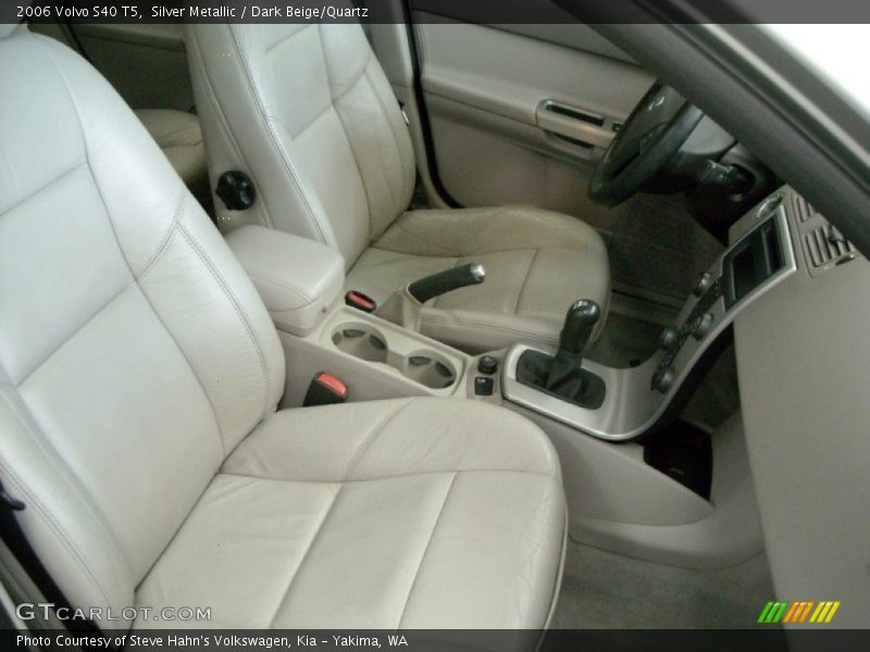 Silver Metallic / Dark Beige/Quartz 2006 Volvo S40 T5