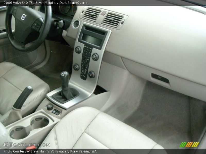 Silver Metallic / Dark Beige/Quartz 2006 Volvo S40 T5