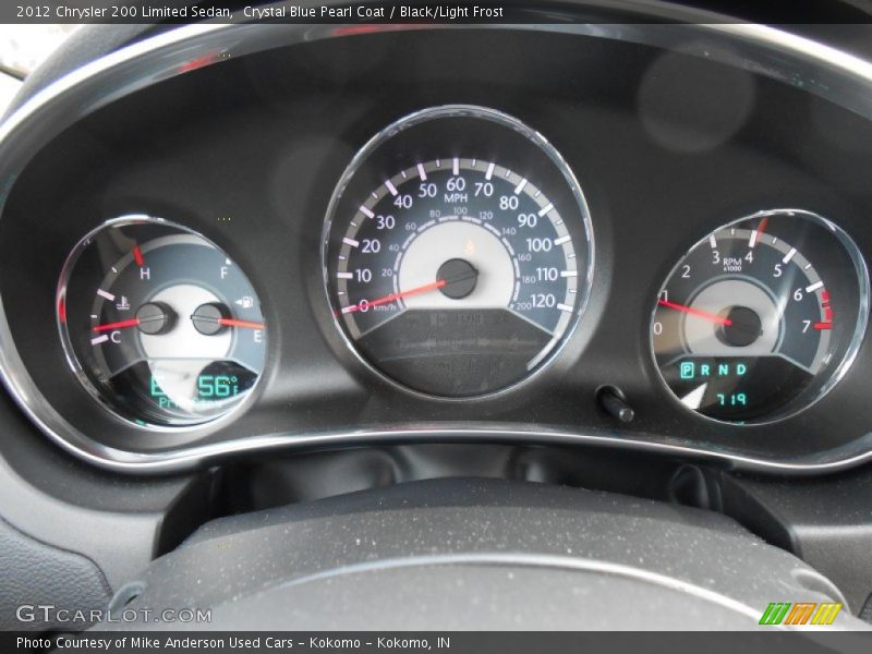  2012 200 Limited Sedan Limited Sedan Gauges