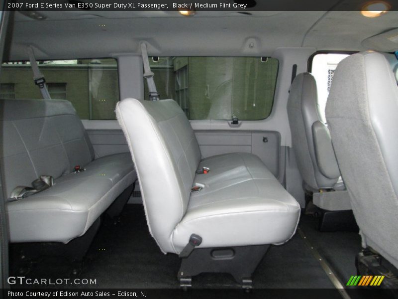 Black / Medium Flint Grey 2007 Ford E Series Van E350 Super Duty XL Passenger