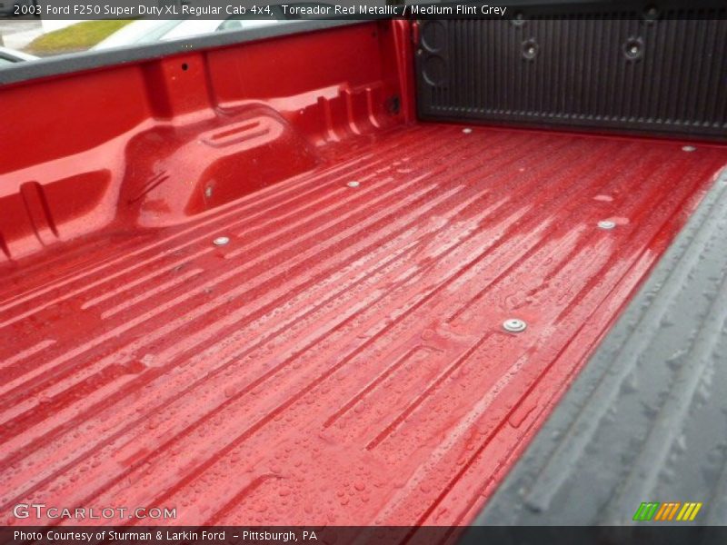 Toreador Red Metallic / Medium Flint Grey 2003 Ford F250 Super Duty XL Regular Cab 4x4