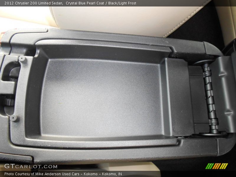 Crystal Blue Pearl Coat / Black/Light Frost 2012 Chrysler 200 Limited Sedan